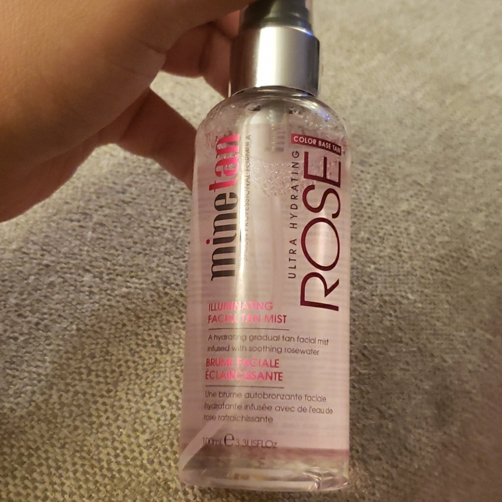 Minetan illuminating face tan mist